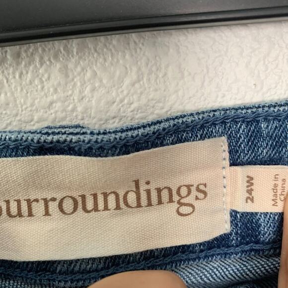 Soft Surroundings Stretch Medium Wash Cropped Jeans - Picture 6 of 12